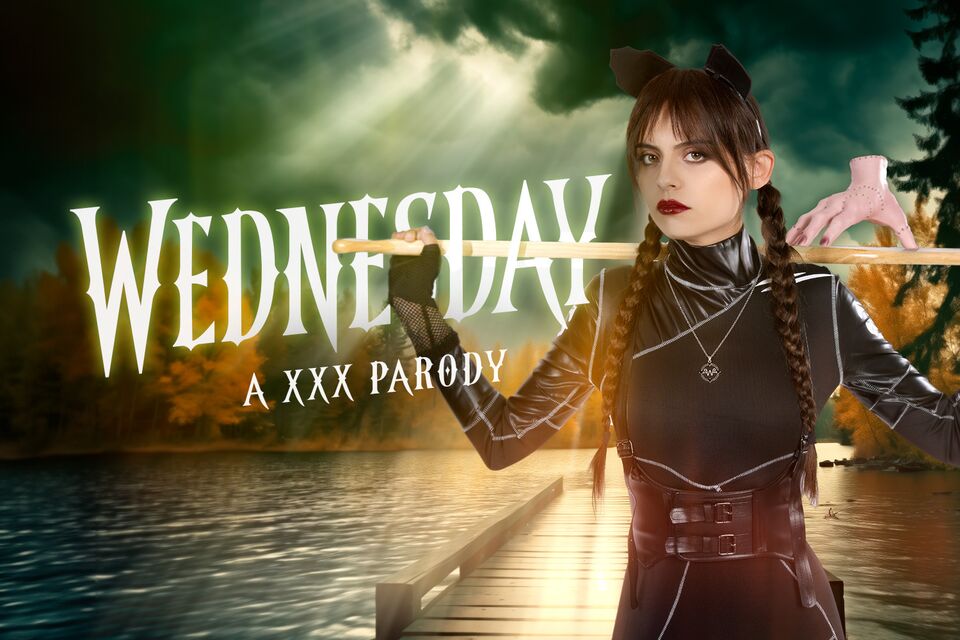 [7K&4K180°60FPS] COS378 Wednesday Addams A XXX Parody/星期三亚当斯 A XXX 模仿